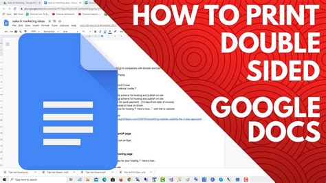 How to Print a Double-Sided Paper on Google Docs: A Comprehensive Guide and the Curious Case of the Missing Stapler