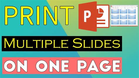 How to Print Multiple PowerPoint Slides on One Page: A Journey Through Efficiency and Creativity